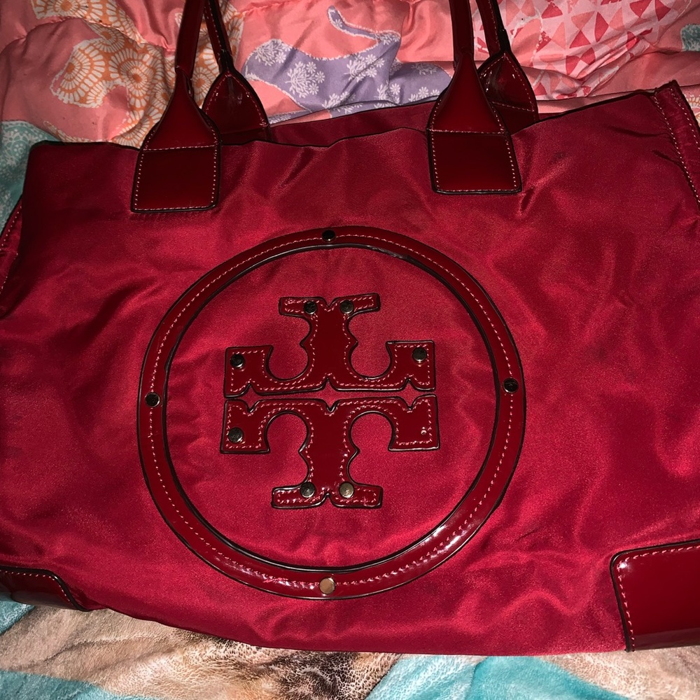 Tory Burch tote bag, Red, Oversized - Picture 1 of 5